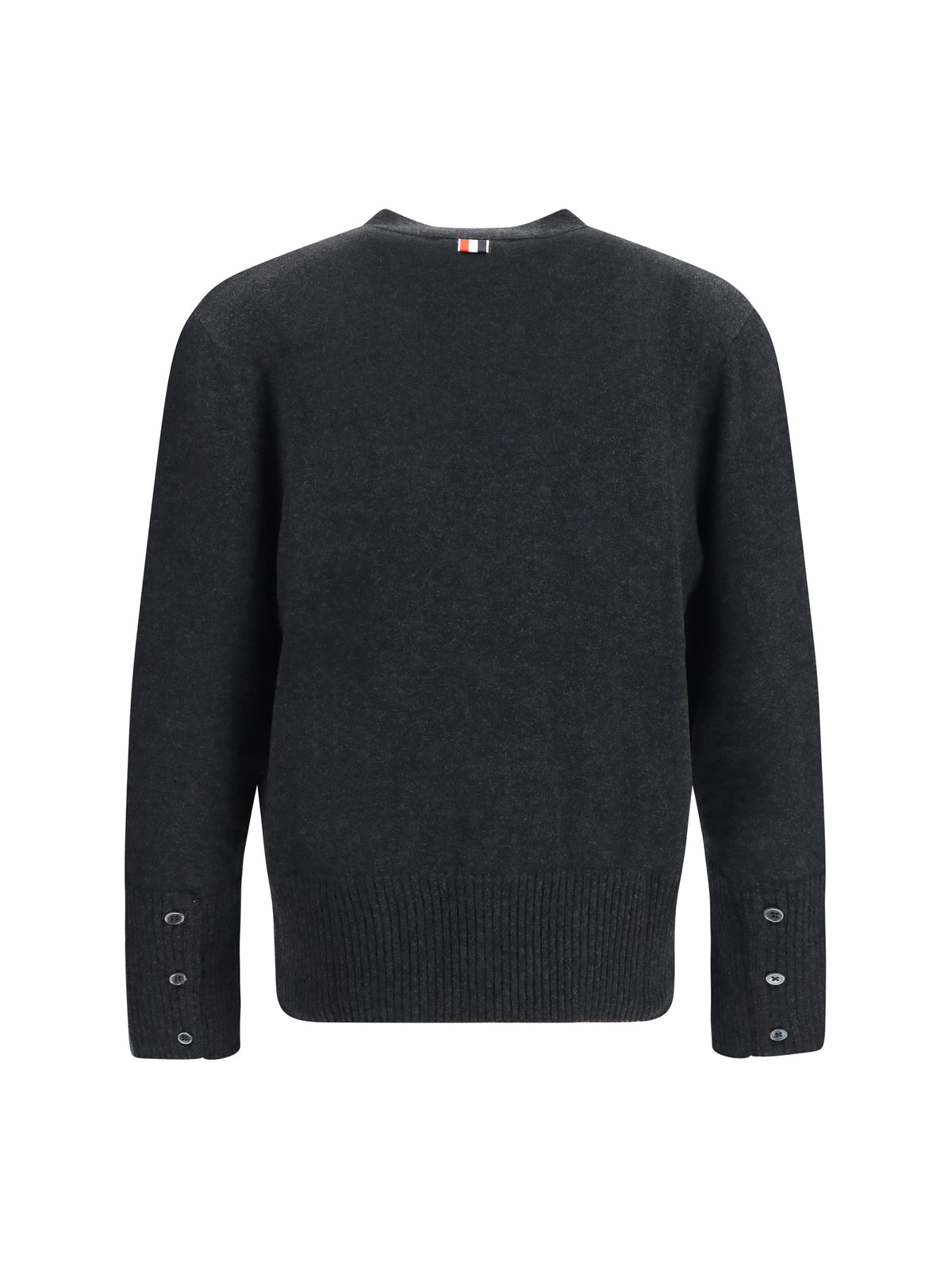 THOM BROWNE Thom Browne Men Virgin Wool V-Neck Cardigan