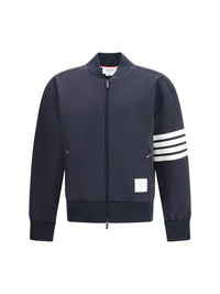 THOM BROWNE Thom Browne Men Zipped Bomber Jacket