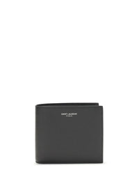 Saint Laurent Men Leather Wallet