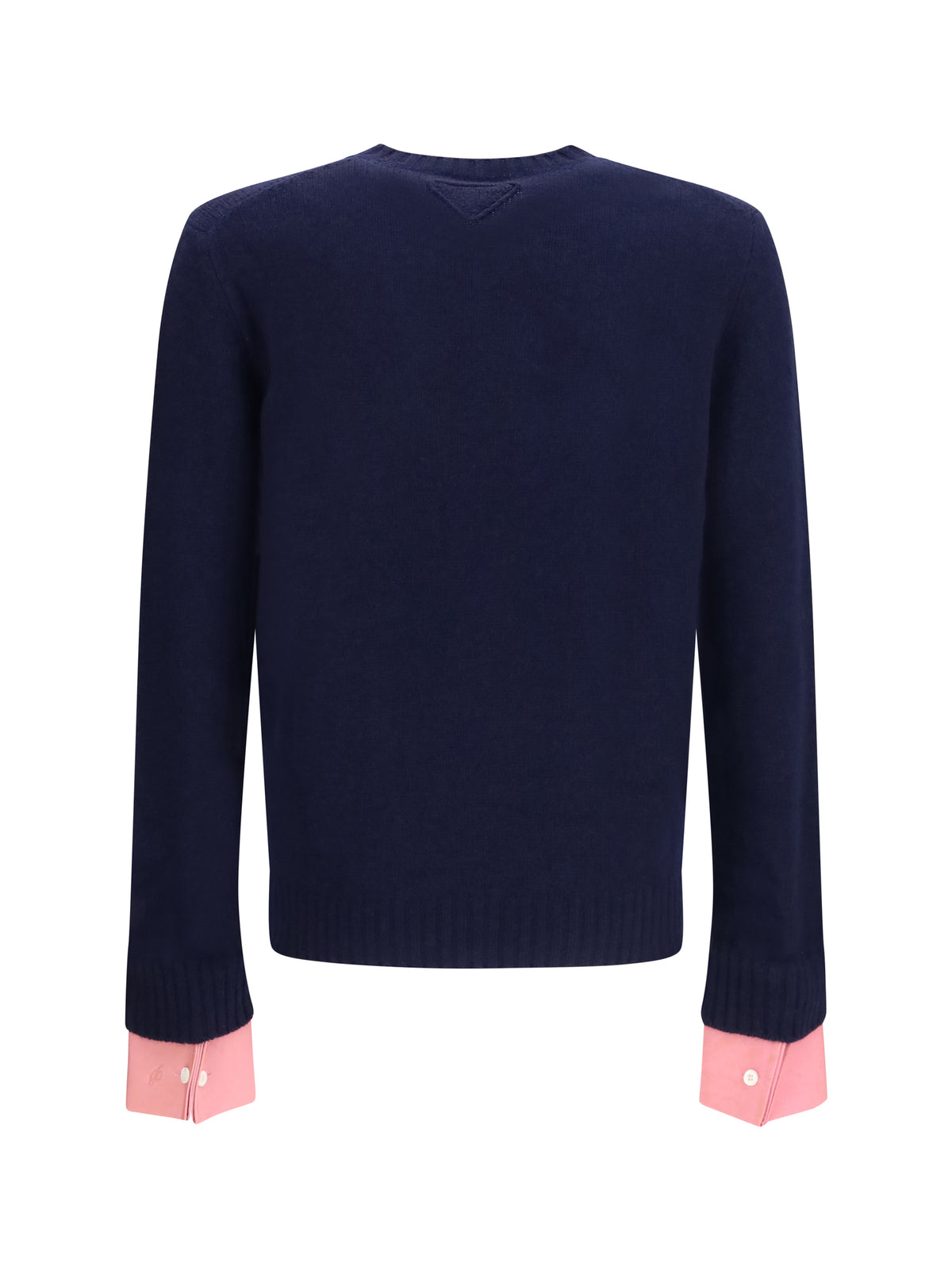 Prada Men Shetland Wool Crewneck Sweater