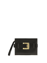 BALMAIN Balmain Women Anthem Leather Clutch
