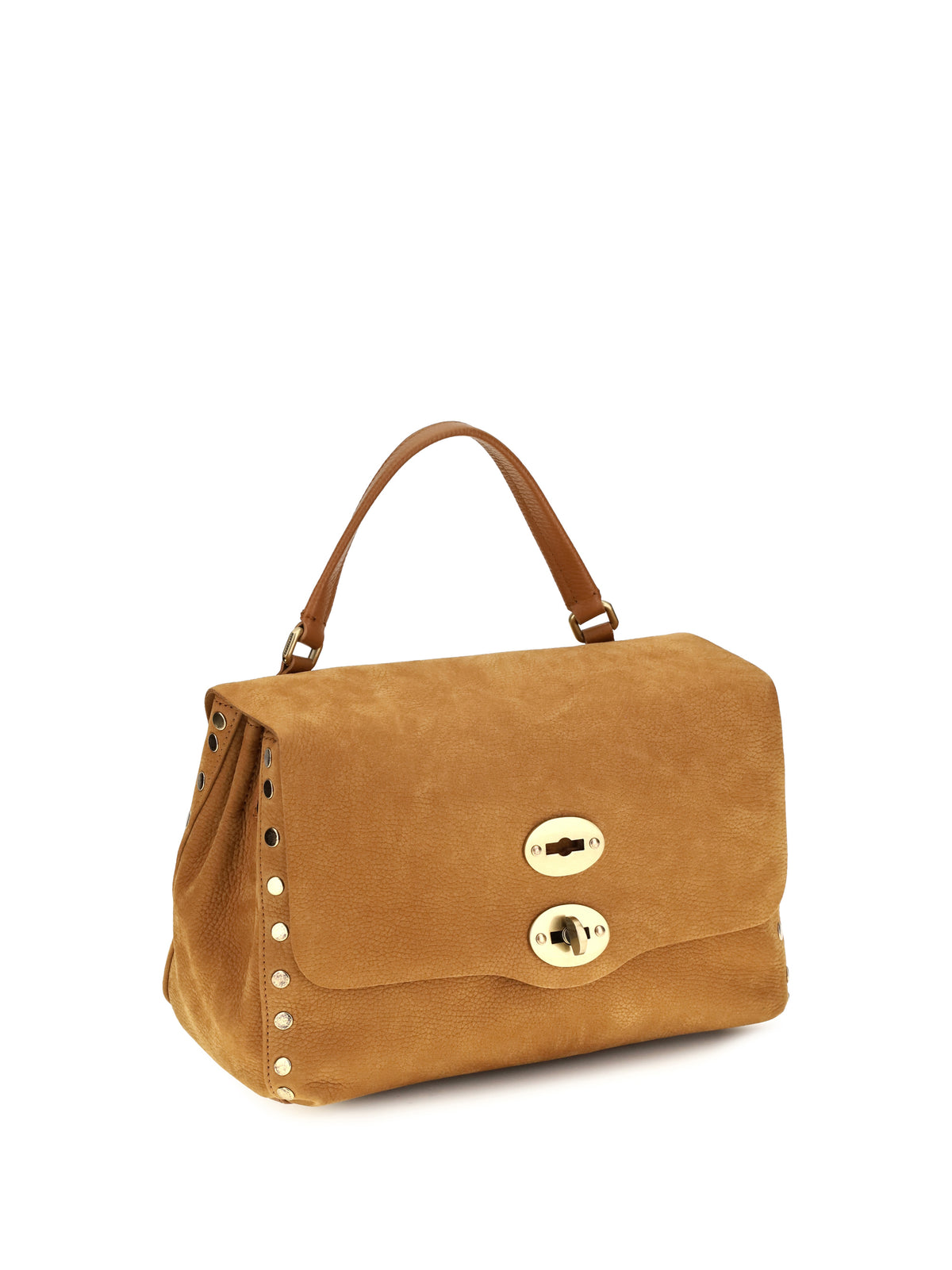 Zanellato Women Postina Jones Suede Top Handle Bag