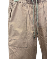 Brunello Cucinelli Fine-Wale Cotton Drawstring Cargo Pants