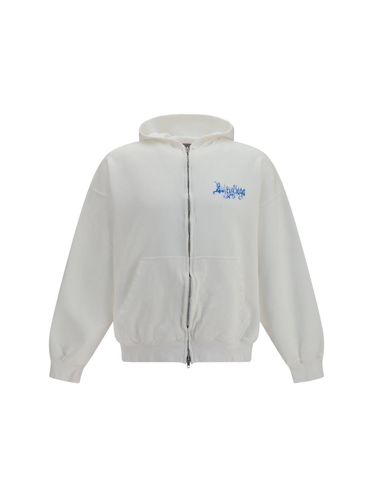 BALENCIAGA Balenciaga Men Sketchy Zip Hoodie