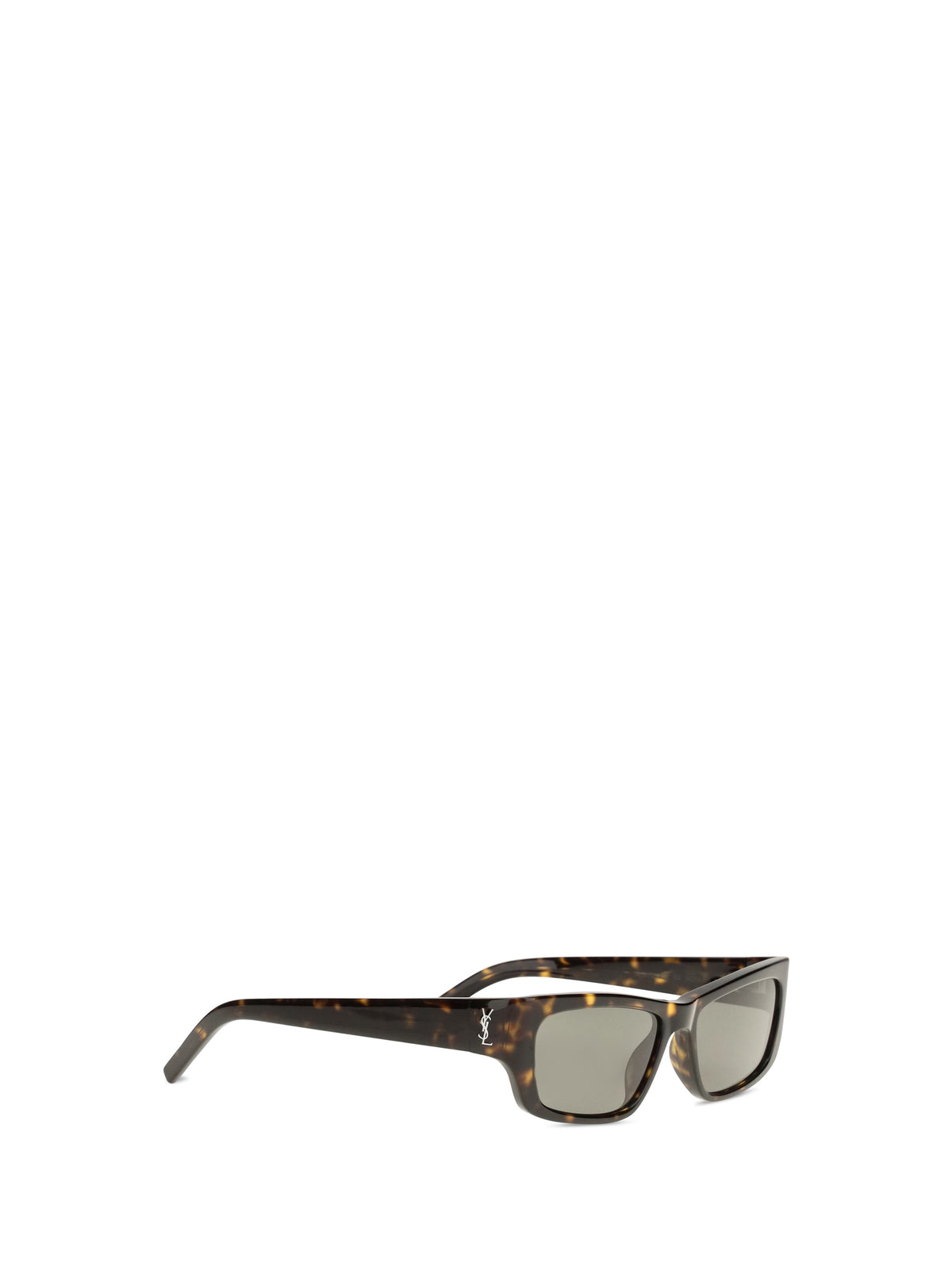 Saint Laurent Women Tortoiseshell Sunglasses With Side Logo