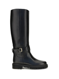 Valentino Garavani Women Vlogo Signature Calfskin High Boots