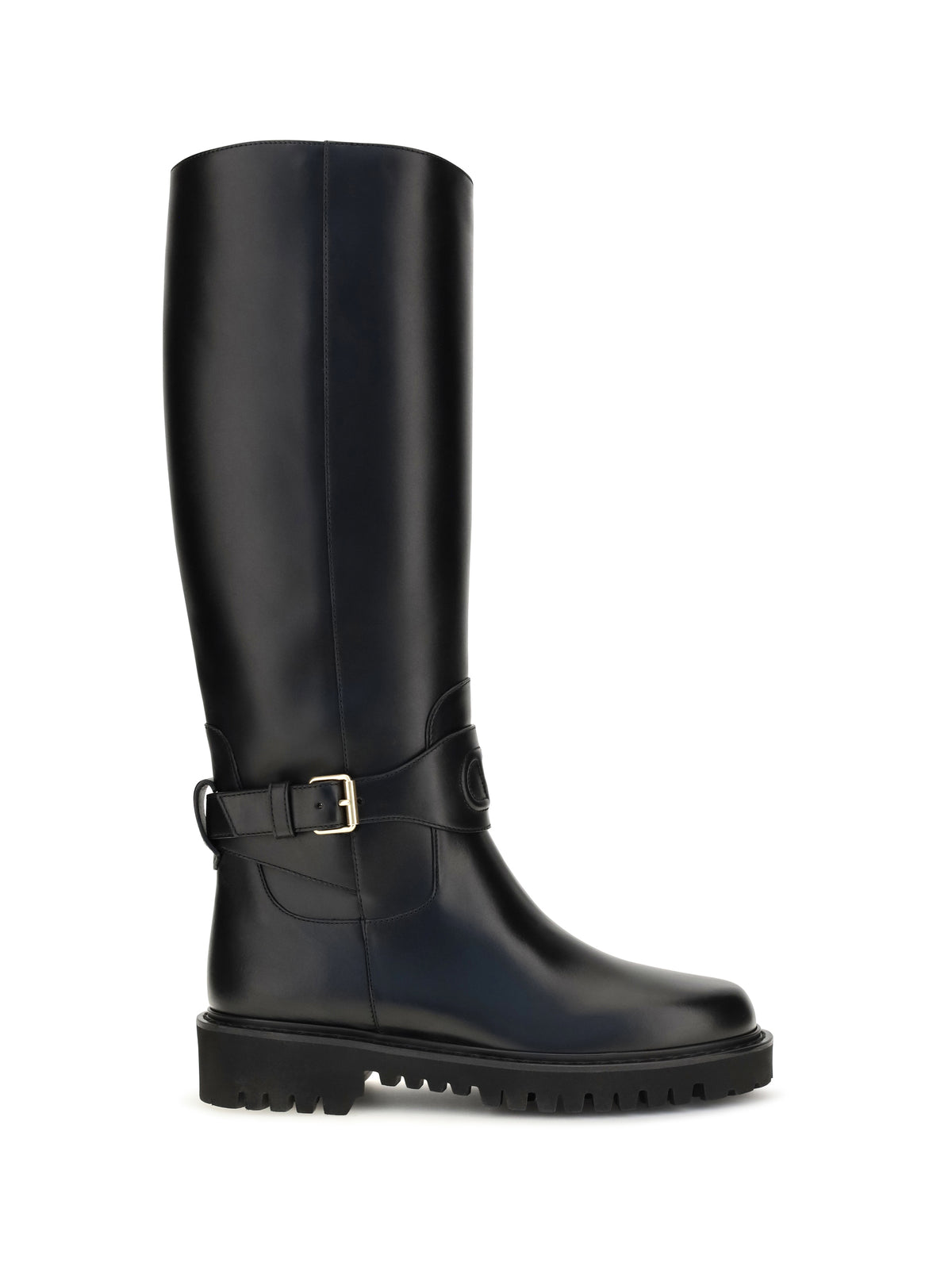 Valentino Garavani Women Vlogo Signature Calfskin High Boots