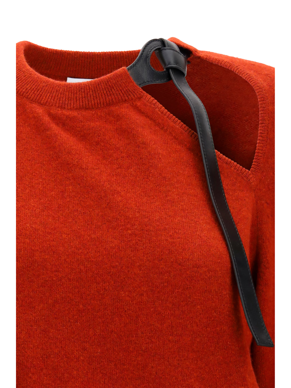 FERRAGAMO Ferragamo Women Crewneck Sweater With Cut-Out Detail