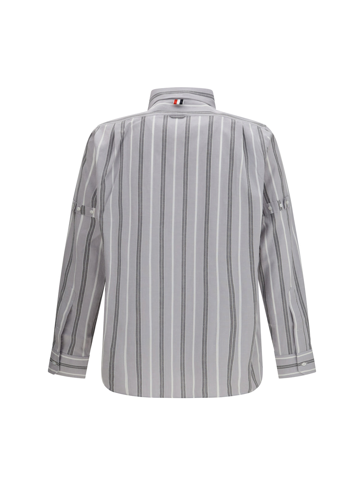 THOM BROWNE Thom Browne Men Madras Striped Armband Shirt