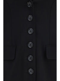 Dolce & Gabbana Women Stretch Wool Single Breasted Jacket