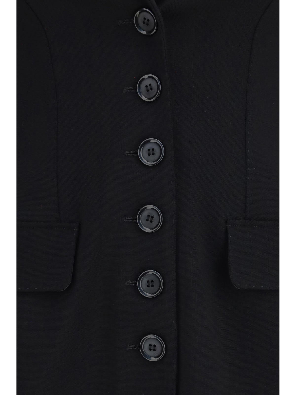 Dolce & Gabbana Women Stretch Wool Single Breasted Jacket