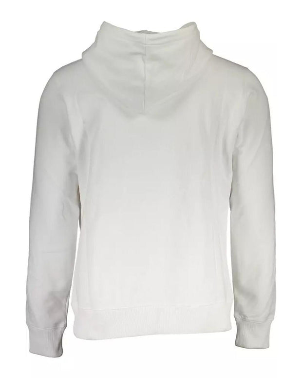 Calvin Klein Organic Cotton Hooded Sweater with Contrasting Details
