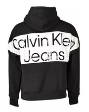 Calvin Klein Printed Hooded Sweater