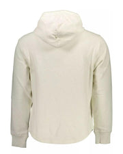 Calvin Klein Embroidered Logo Cotton Hooded Sweater