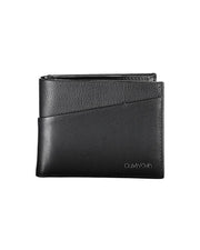 Calvin Klein Leather Wallet with RFID Blocking and Multiple Compartments
