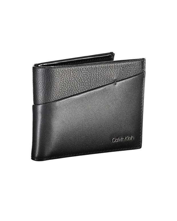 Calvin Klein Leather Wallet with RFID Blocking and Multiple Compartments
