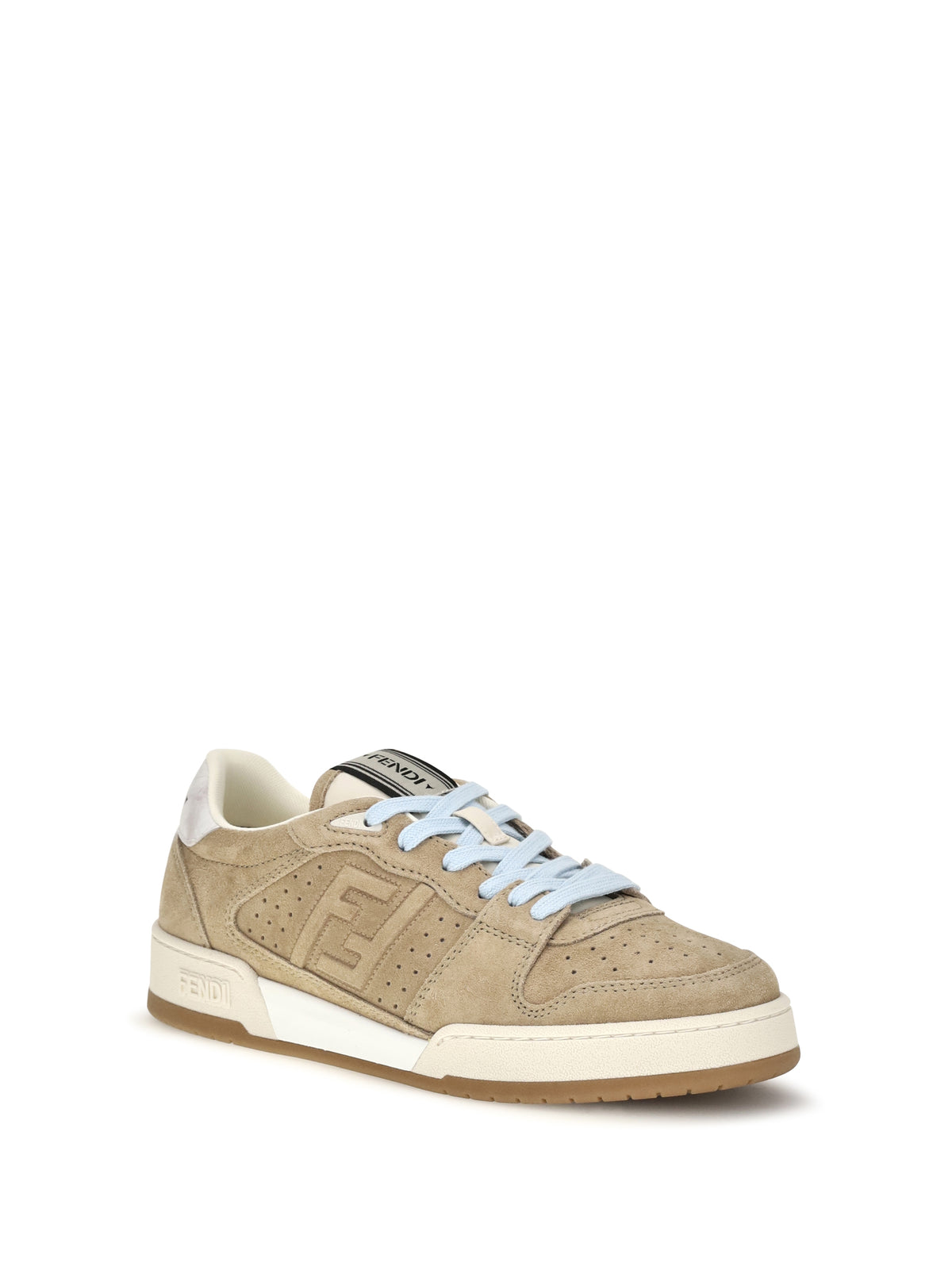FENDI Fendi Men Match Suede Sneakers