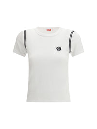 KENZO Kenzo Women Cotton Boke Flower 2.0 Embroidered T-Shirt