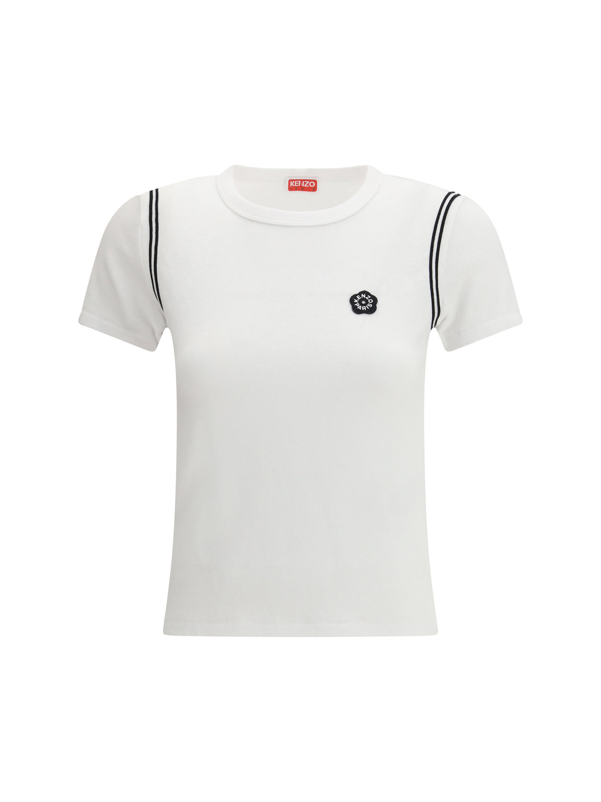 KENZO Kenzo Women Cotton Boke Flower 2.0 Embroidered T-Shirt
