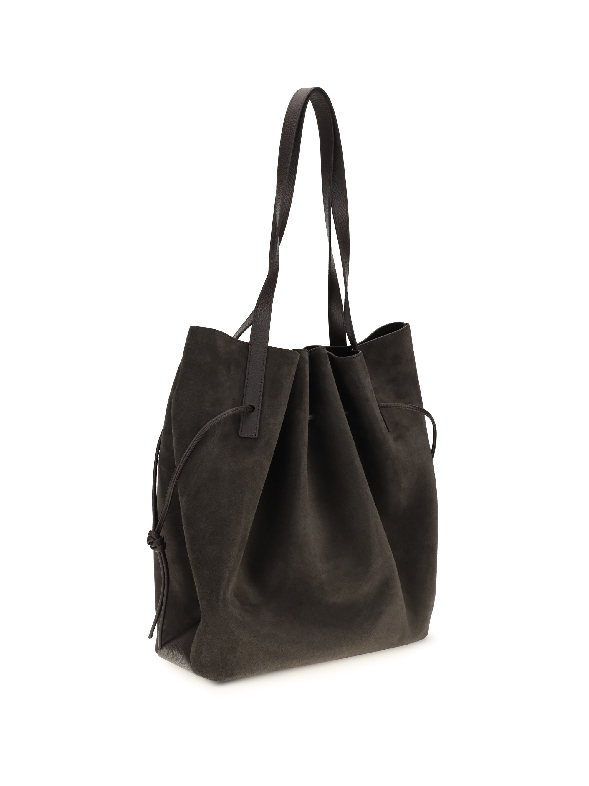 YUZEFI Yuzefi Women Scallop Suede Shoulder Bag