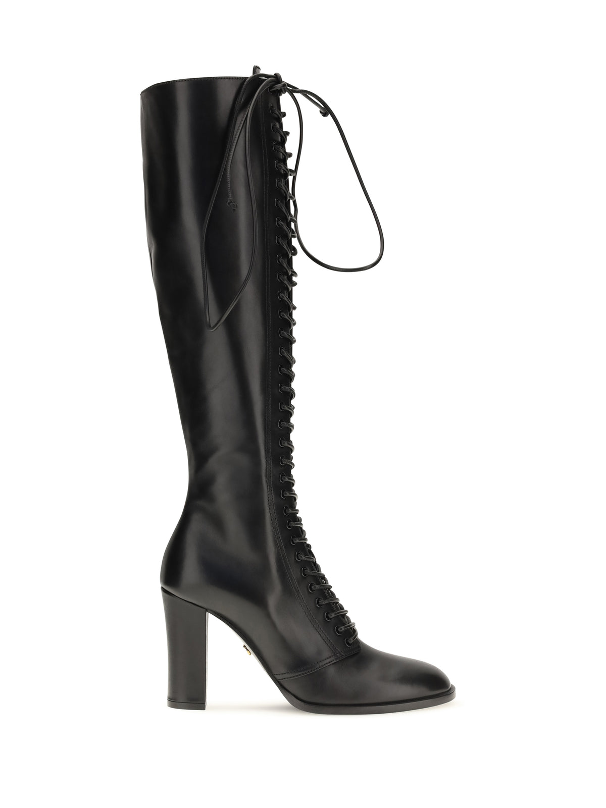 DOLCE & GABBANA Dolce & Gabbana Women Lace-Up Knee-High Boots