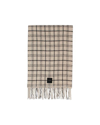 Calvin Klein Luxurious Wool Scarf Men Beige Scarves & Shawls One Size Beige