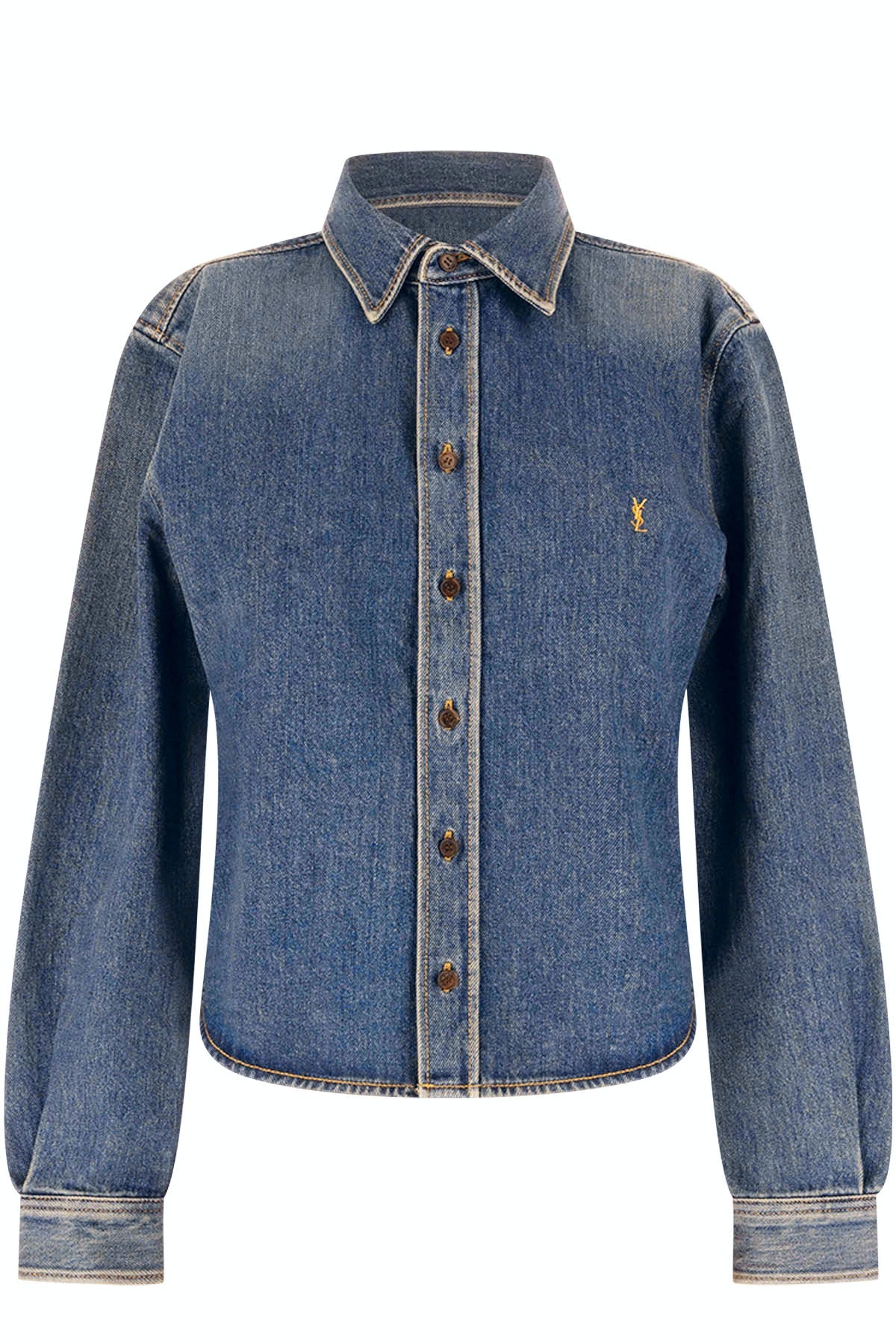 Saint Laurent Woman Clothing Shirts