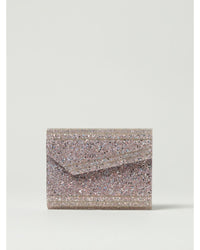 Jimmy Choo Candy Glitter Clutch Women Pink Clutches