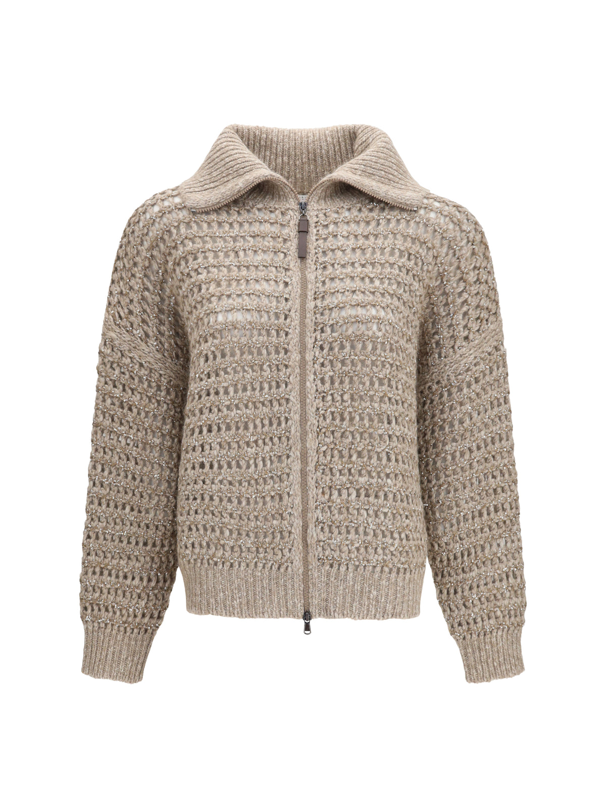 Brunello Cucinelli Women Cashmere Cardigan With Central Pocket