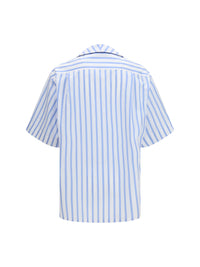 DOLCE & GABBANA Dolce & Gabbana Men Short-Sleeve Striped Shirt