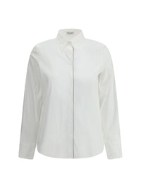 Brunello Cucinelli Women Shirt With Embellishments