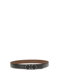 Ferragamo Men Reversible Leather Belt