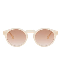 Chloé Chloé Kids Unisex Round/Oval White White Orange Fashion Designer Eyewear
