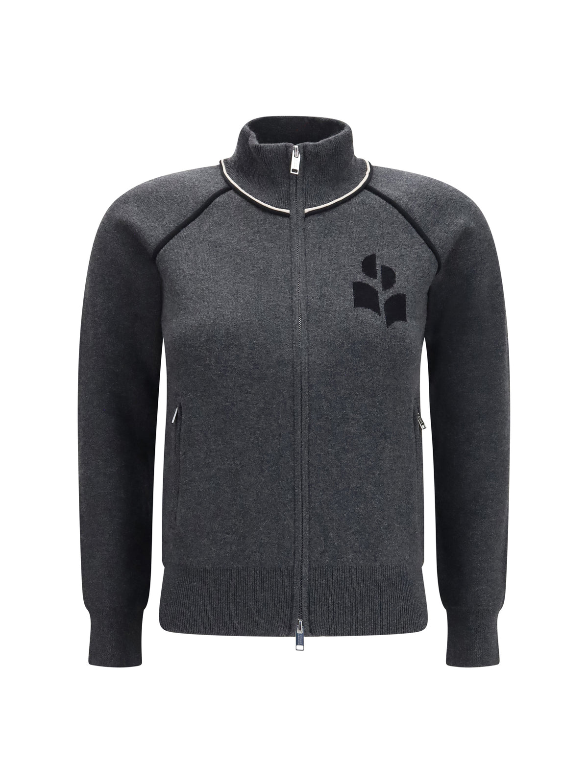 MARANT ETOILE Marant Etoile Women Lanya Logo And Zip Cardigan