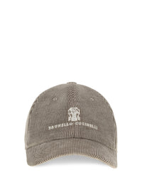 BRUNELLO CUCINELLI Brunello Cucinelli Men Ribbed Baseball Cap