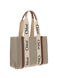 Chloé Women Woody Canvas Shoulder Bag