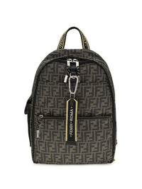 FENDI Fendi Men Superlight Ff Zucca Technical Fabric Backpack