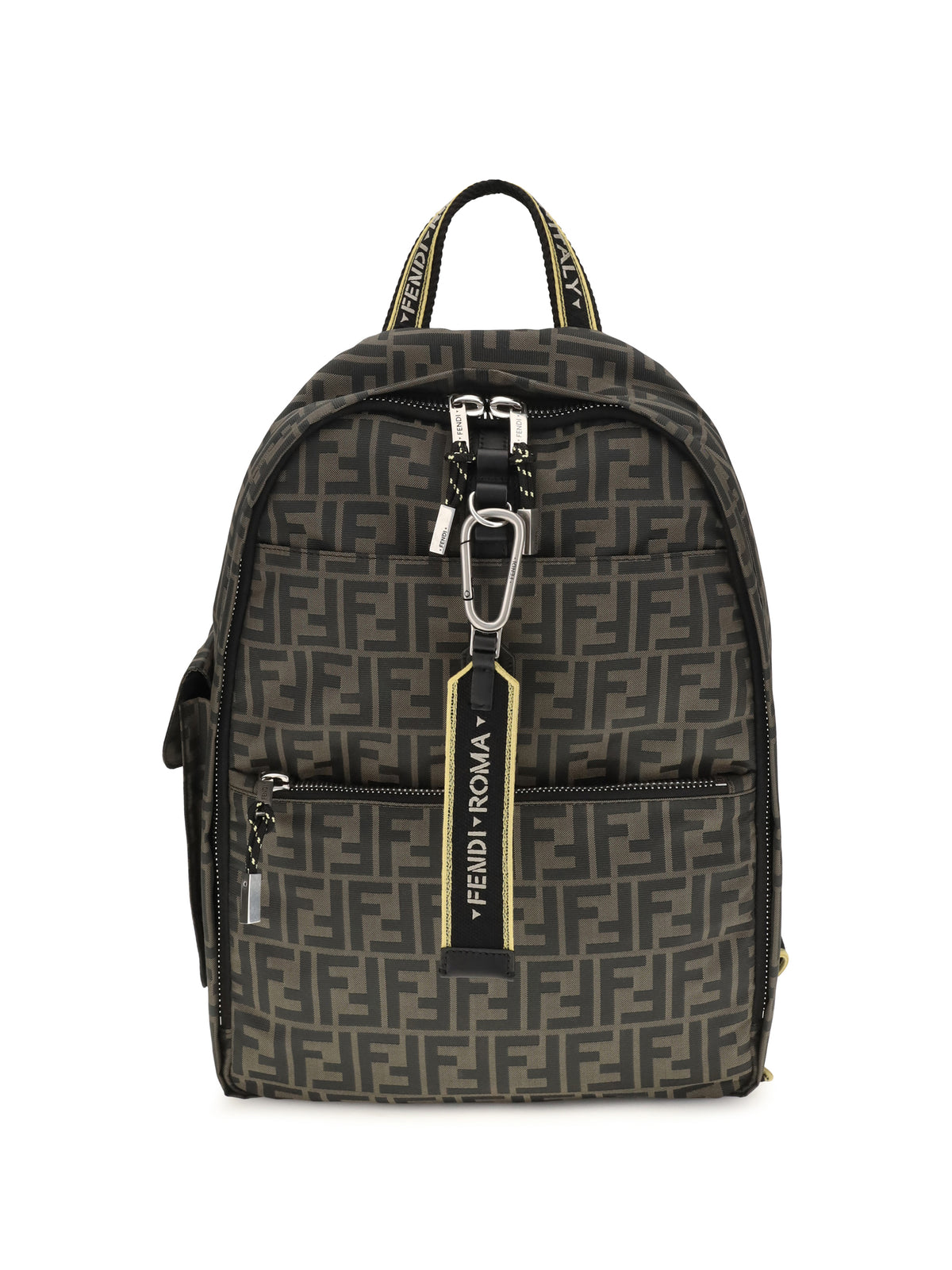 FENDI Fendi Men Superlight Ff Zucca Technical Fabric Backpack