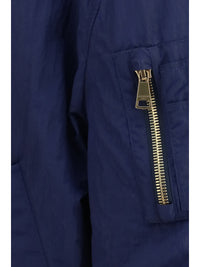 BALMAIN Balmain Men Nylon Bomber Jacket With Embroidered Back Logo