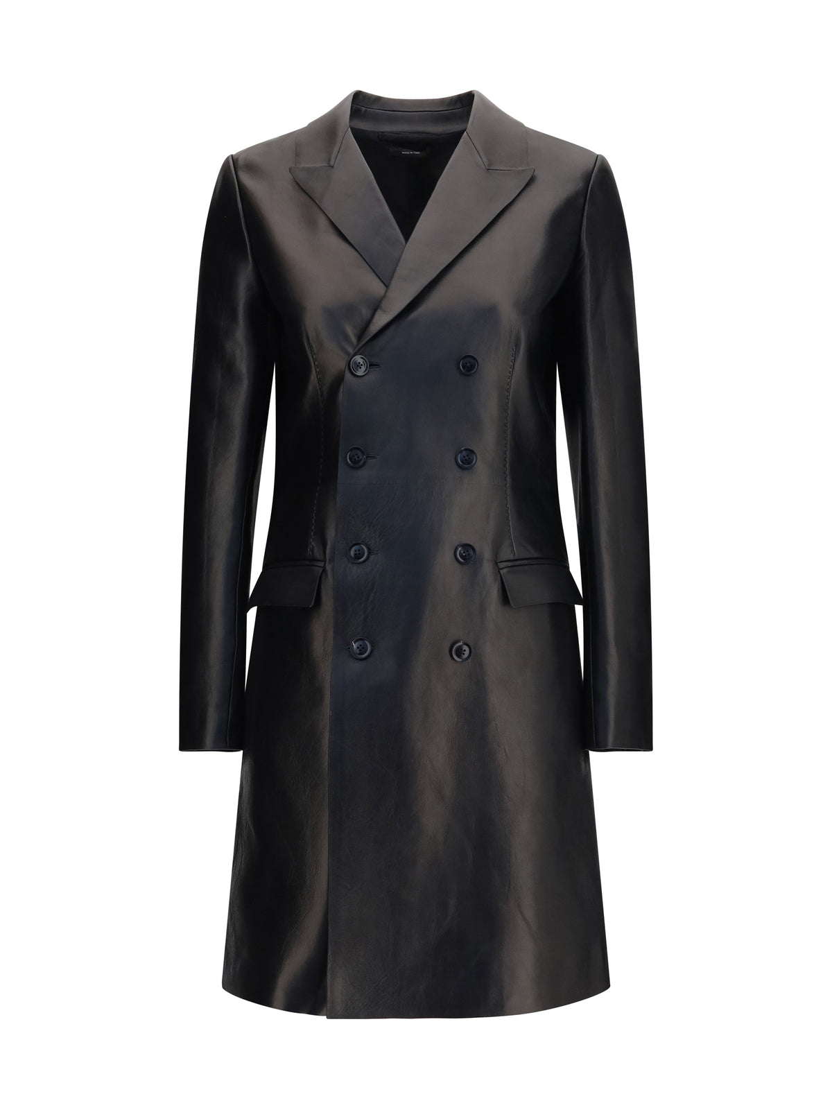 Tom Ford Women Double-Breasted Lambskin Coat