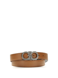 FERRAGAMO Ferragamo Men Reversible And Adjustable Gancini Belt