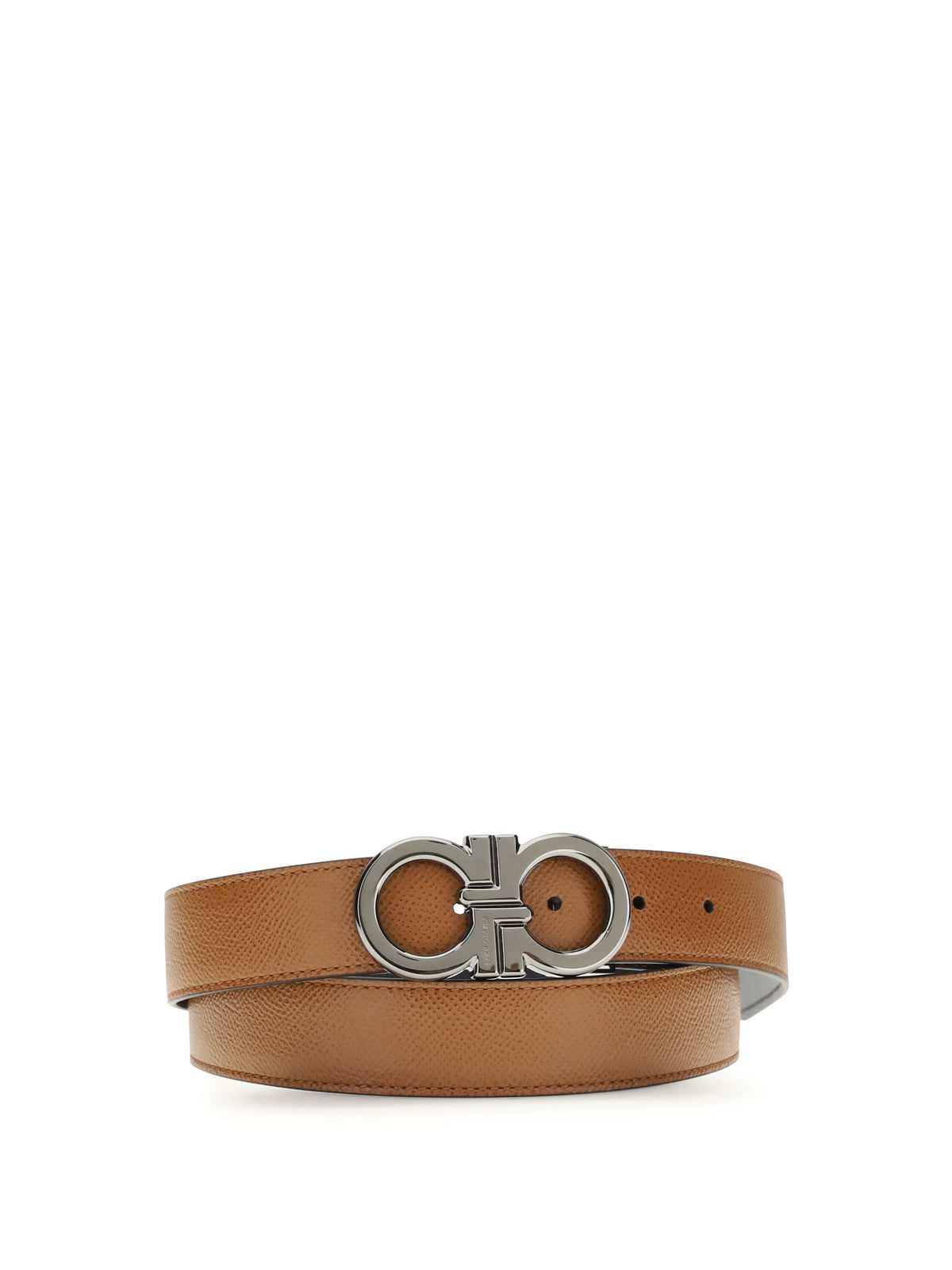 FERRAGAMO Ferragamo Men Reversible And Adjustable Gancini Belt