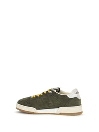 FENDI Fendi Men Match Suede Sneakers