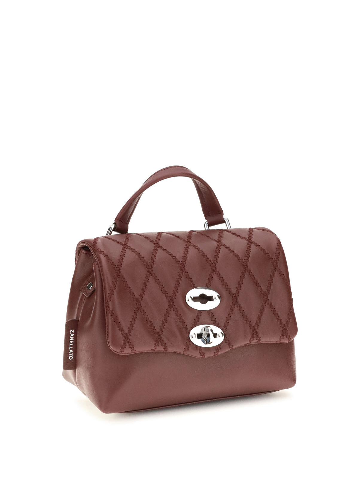 Zanellato Women Mini Postina Tramè Leather Top Handle Bag