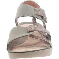 Tri Clover Womens Nubuck Strappy Slingback Sandals