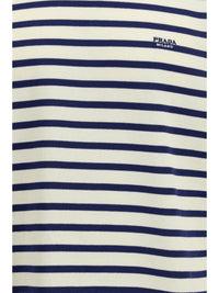 Prada Men Short-Sleeve Cotton Sweater