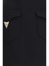 Versace Women Wool Mini Skirt