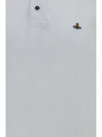Vivienne Westwood Men Oversized Long-Sleeve Polo