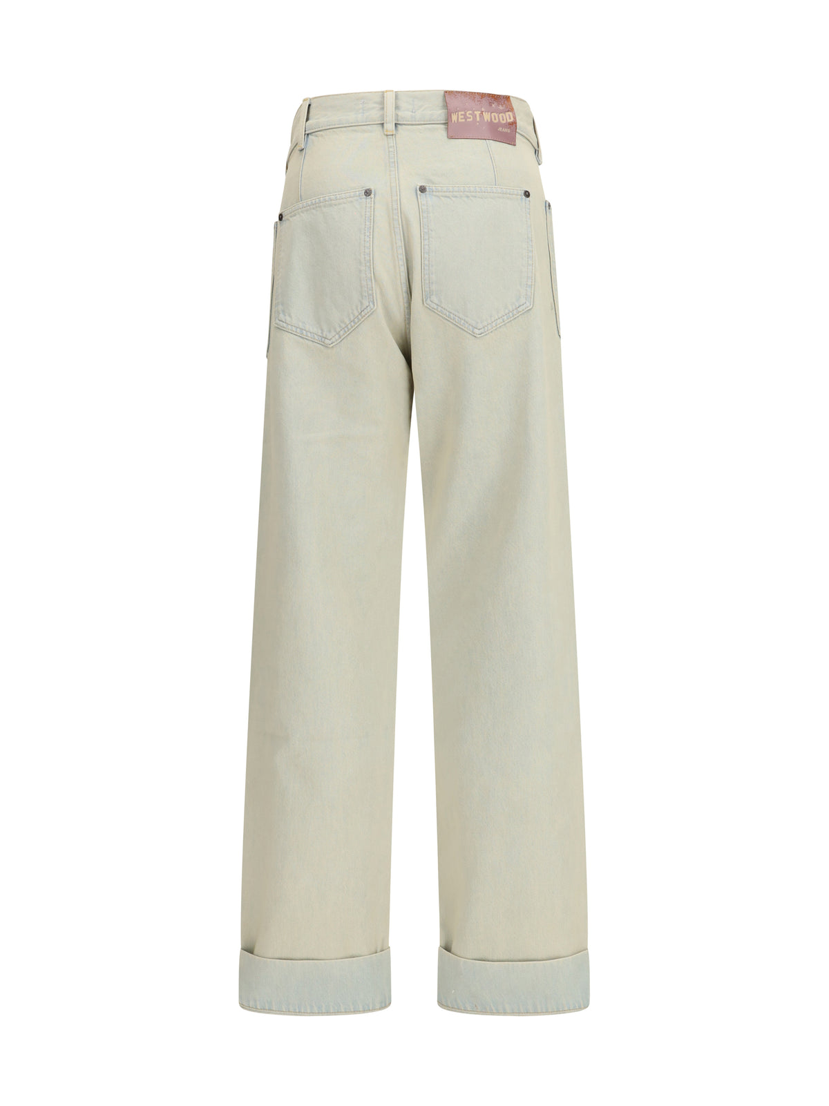 VIVIENNE WESTWOOD Vivienne Westwood Men Cotton Jeans With Patch Pockets