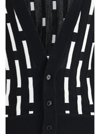 VERSACE Versace Men Gianni Dashes Cardigan